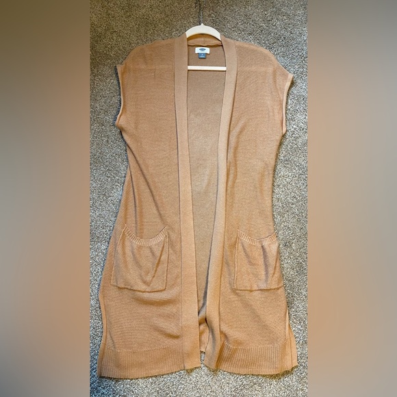 Women’s Old Navy Medium Tan Lightweight Cover Up - Picture 2 of 7